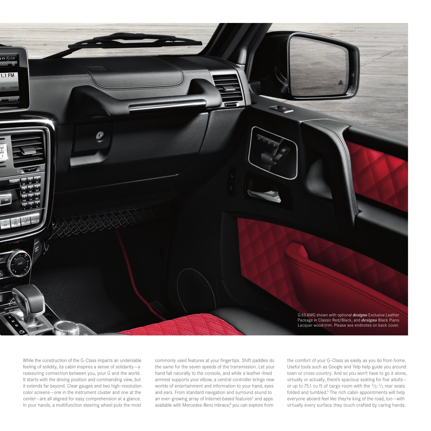2015 Mercedes-Benz G-Class Brochure Page 18